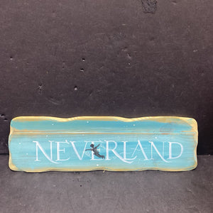 "Neverland" Wooden Sign