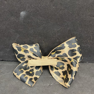 Cheetah Hairbow Clip