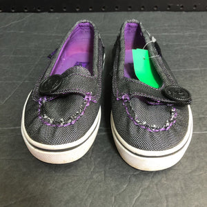 Girls Anchor Slip On Shoes