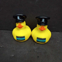 Load image into Gallery viewer, 2pk Police Rubber Duck Bath Toys
