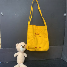 Load image into Gallery viewer, Tote Bag w/Removable Teddy Bear Plush
