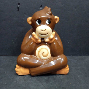 Merry Go Round Pitter Patter Ceramic Monkey Coin Bank (Gorham)