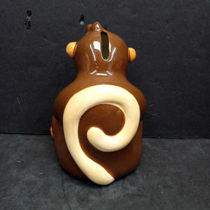 Merry Go Round Pitter Patter Ceramic Monkey Coin Bank (Gorham)