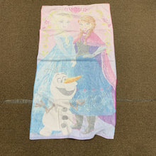 Load image into Gallery viewer, Anna, Elsa, &amp; Olaf Bath Towel
