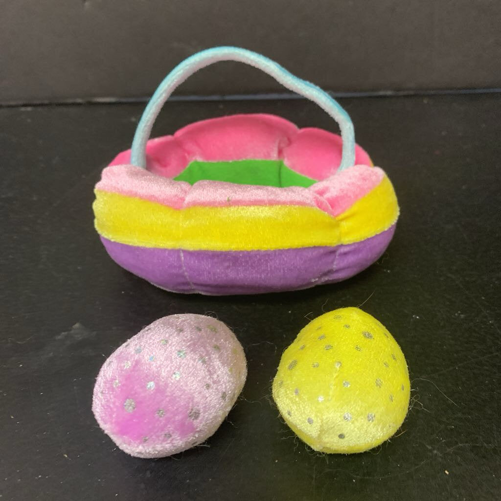 Easter Basket w/Eggs