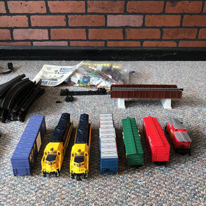 Diesel Blaster Train Set w/Powered Locomotive Train (Lifelike Trains)