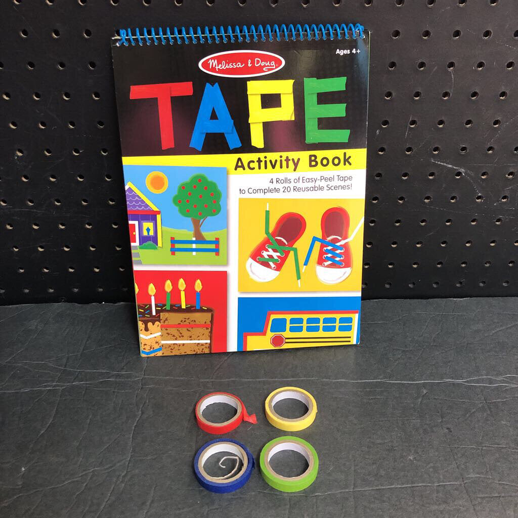 Tape Acitivty Book w/Tape