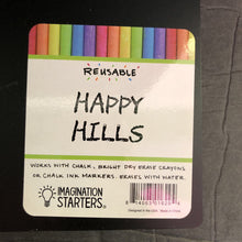 Load image into Gallery viewer, Happy Hills Chalkboard Placemat (Imagination Starters)
