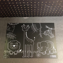 Load image into Gallery viewer, Jungle Chalkboard Placemat (Imagination Starters)
