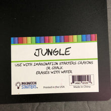 Load image into Gallery viewer, Jungle Chalkboard Placemat (Imagination Starters)

