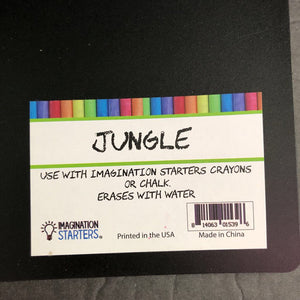 Jungle Chalkboard Placemat (Imagination Starters)