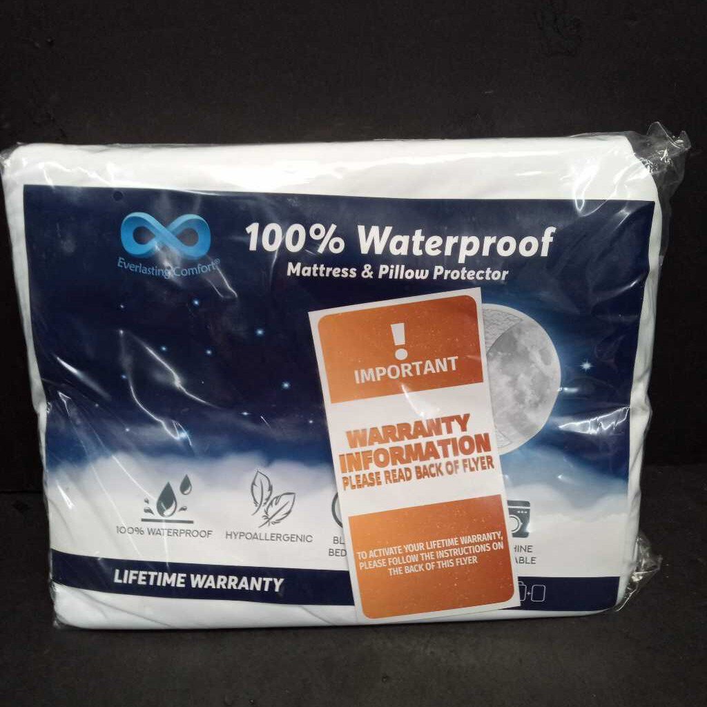 Waterproof Mattress Protector Sheet (NEW) (Everlasting Comfort)