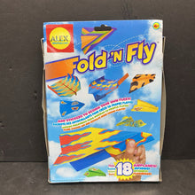 Load image into Gallery viewer, Fold n&#39; Fly Paper Airplane Kit (NEW)
