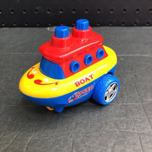 Load image into Gallery viewer, Bump &amp; Go Pullback Speed Boat

