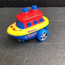 Load image into Gallery viewer, Bump &amp; Go Pullback Speed Boat
