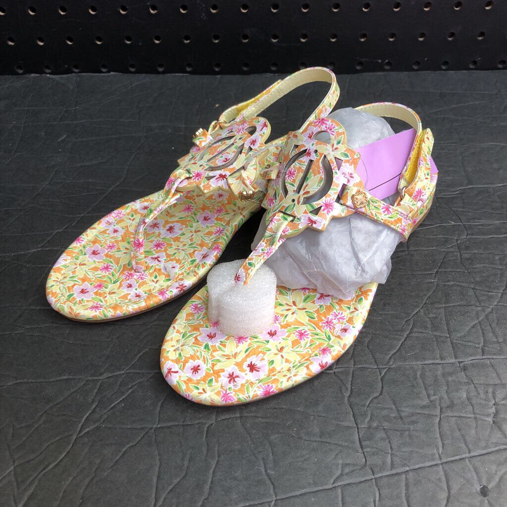 Girls Painted Petals Wylie Sandals (NEW)