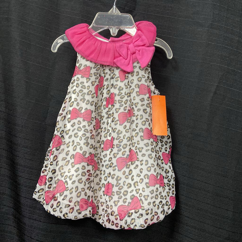 cheetah print & bows outfit