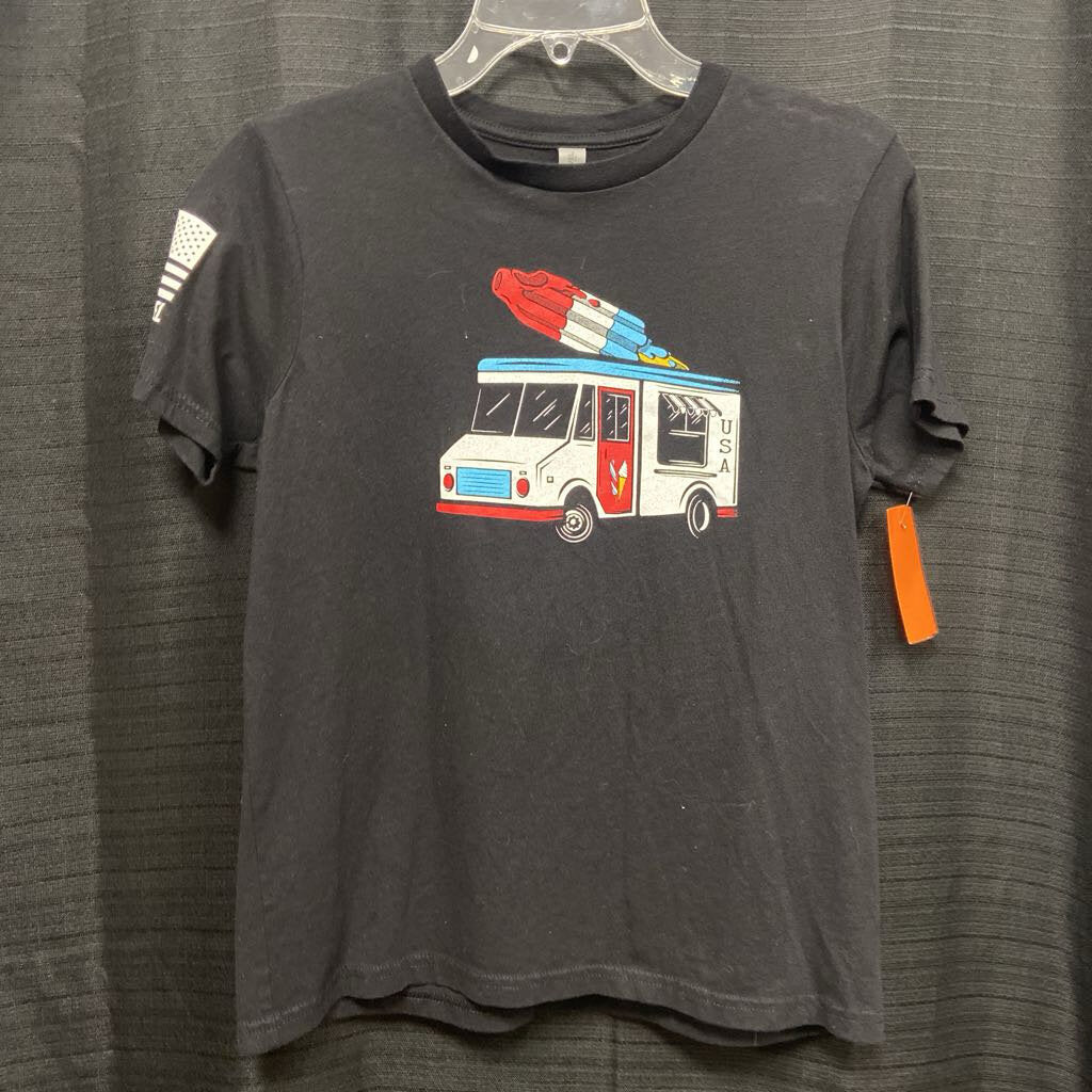 USA ice cream truck tshirt