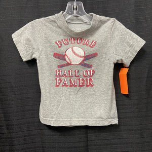 "future hall of..." baseball tshirt