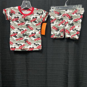 camouflage 2pc turtle sleepwear