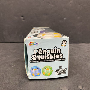 4pk Penguin Squishies Sensory Toys (NEW) (Granx)