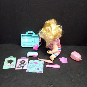 Lulu Achoo Baby Doll w/Accessories Battery Operated