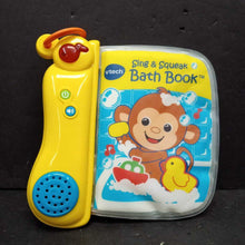 Load image into Gallery viewer, Sling &amp; Squeak Bath Book Battery Operated
