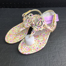 Load image into Gallery viewer, Girls Painted Petals Wylie Sandals (NEW)
