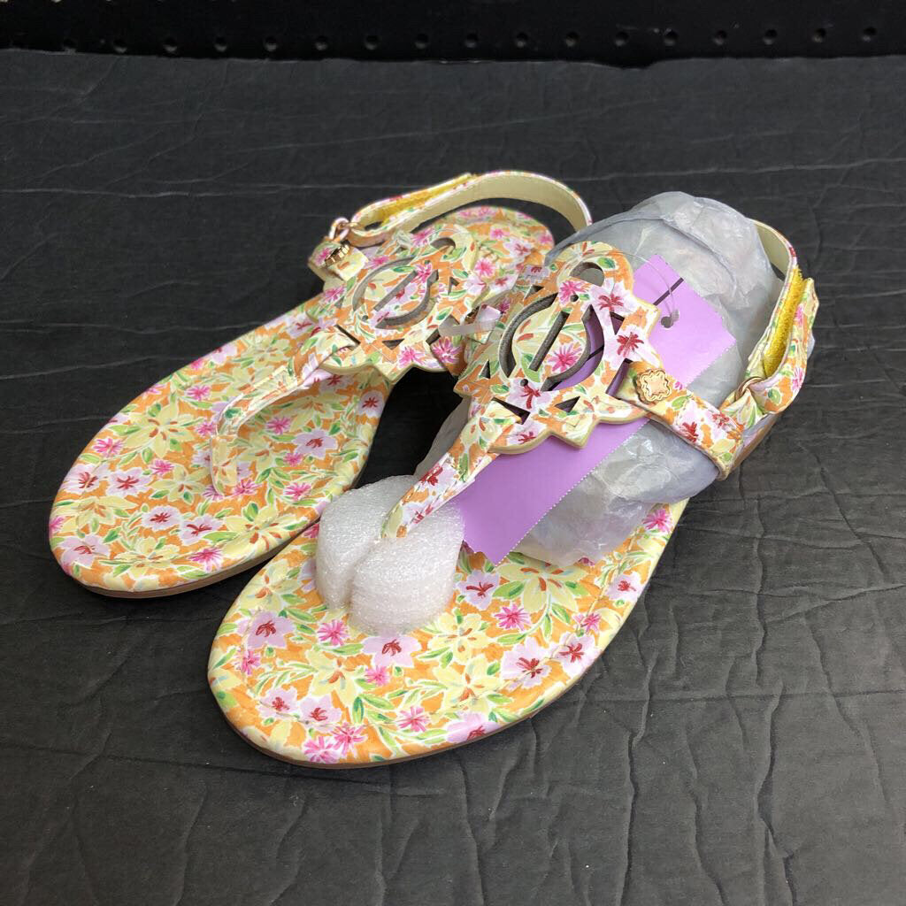 Girls Painted Petals Wylie Sandals (NEW)
