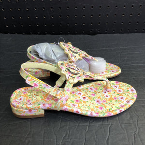 Girls Painted Petals Wylie Sandals (NEW)