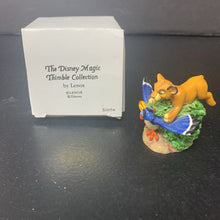 Load image into Gallery viewer, Lenox Disney Magic Thimble Collection Simba Figurine
