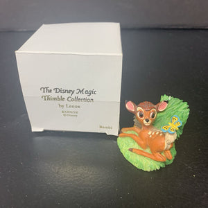 Lenox Disney Magic Thimble Collection Bambi Figurine