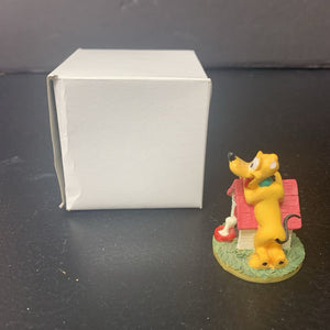 Lenox Disney Magic Thimble Collection Pluto Figurine