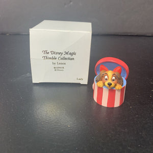 Lenox Disney Magic Thimble Collection Lady Figurine