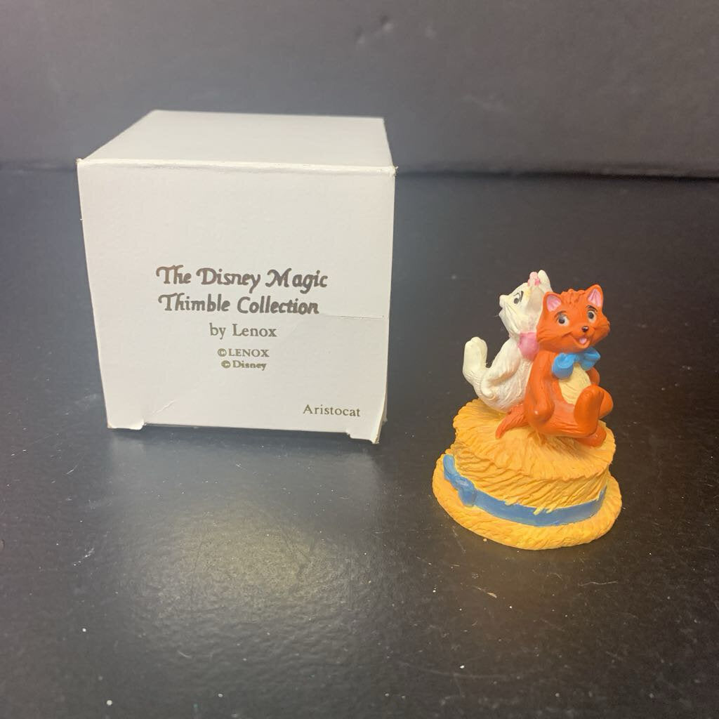 Lenox Disney Magic Thimble Collection Aristocat Figurine