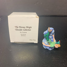 Load image into Gallery viewer, Lenox Disney Magic Thimble Collection Peter Pan Figurine
