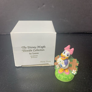 Lenox Disney Magic Thimble Collection Daisy Duck Figurine
