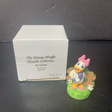 Load image into Gallery viewer, Disney Magic Thimble Collection Daisy Duck Figurine
