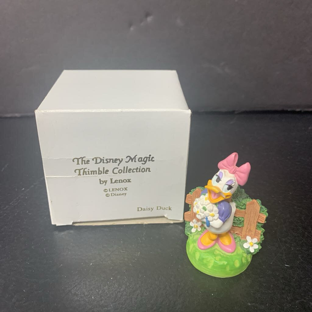 Lenox Disney Magic Thimble Collection Daisy Duck Figurine