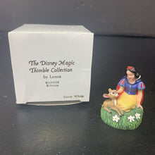Load image into Gallery viewer, Lenox Disney Magic Thimble Collection Snow White Figurine
