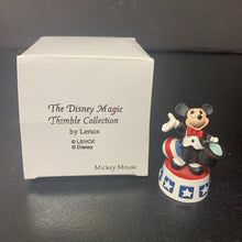 Load image into Gallery viewer, Lenox Disney Magic Thimble Collection Mickey Mouse Figurine
