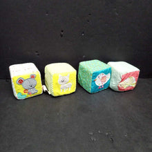 Load image into Gallery viewer, 4pk Sophie the Giraffe Soft Blocks (Vulli)
