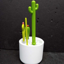 Load image into Gallery viewer, Cacti Bottle Cleaning Brush Set
