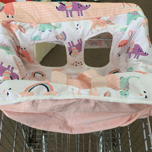 Load image into Gallery viewer, Unicorn Shopping Car/High Chair Cover
