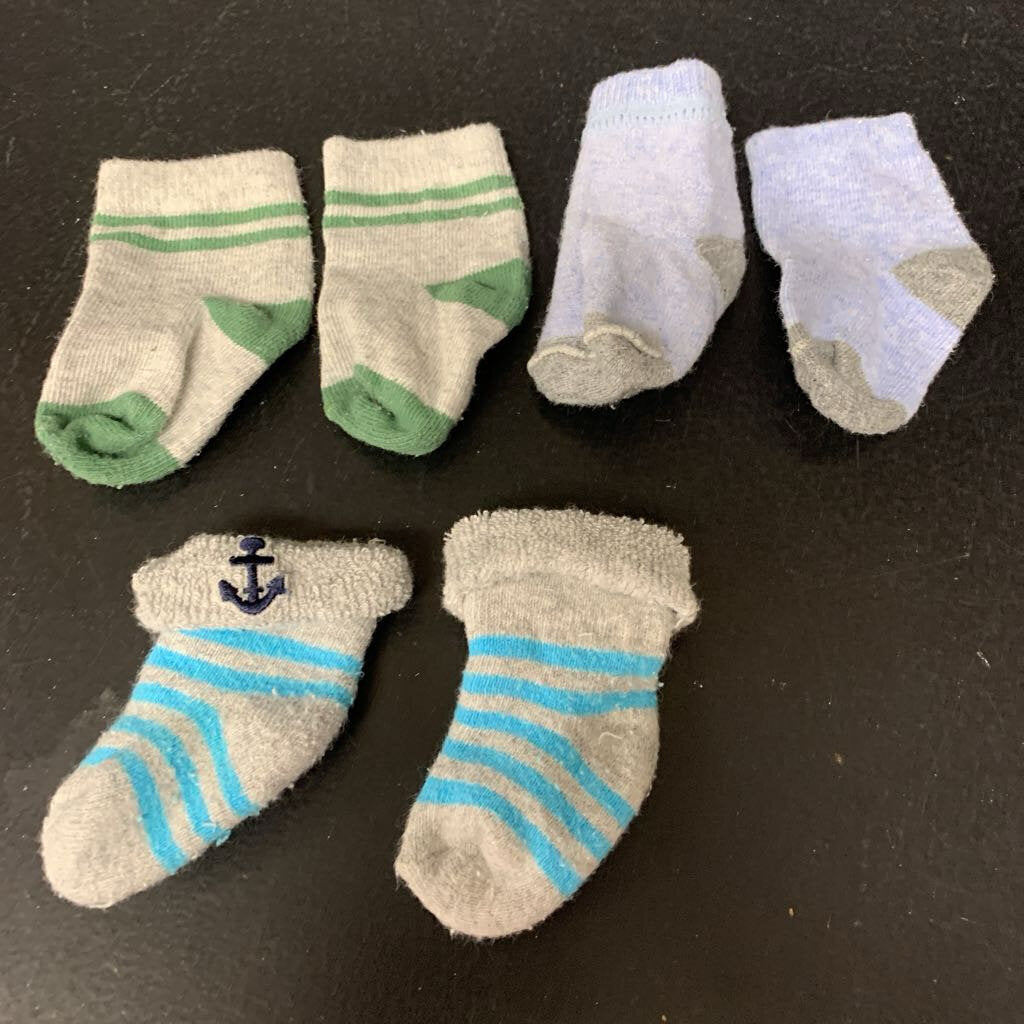 3pk Boys Socks