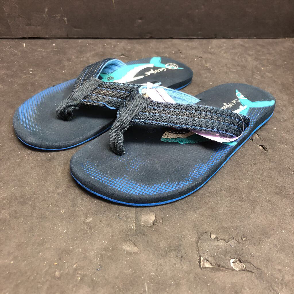 Boys Shark Flip Flops
