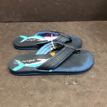 Load image into Gallery viewer, Boys Shark Flip Flops
