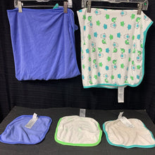 Load image into Gallery viewer, 5pc Infant Towel &amp; Wash Cloth Set
