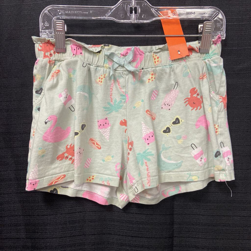 Cat Ice Cream Shorts