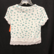 Load image into Gallery viewer, Flower Button Lace Top
